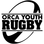 Orca Youth Rugby Club ball logo